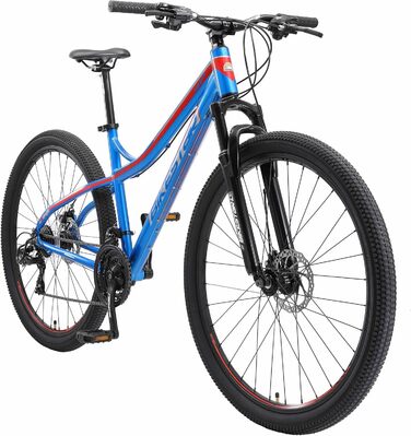 Алюмінієвий гірський велосипед BIKESTAR Hardtail Shimano 21 швидкісна трансмісія, дискові гальма 26, 27.5, 29 дюймові шини 16, 17, 18 дюймова рама Alu MTB ПРОБНА ВЕРСІЯ БЕЗ РИЗИКУ (29 дюймів Дискове гальмо, синій, помаранчевий, сріблястий)