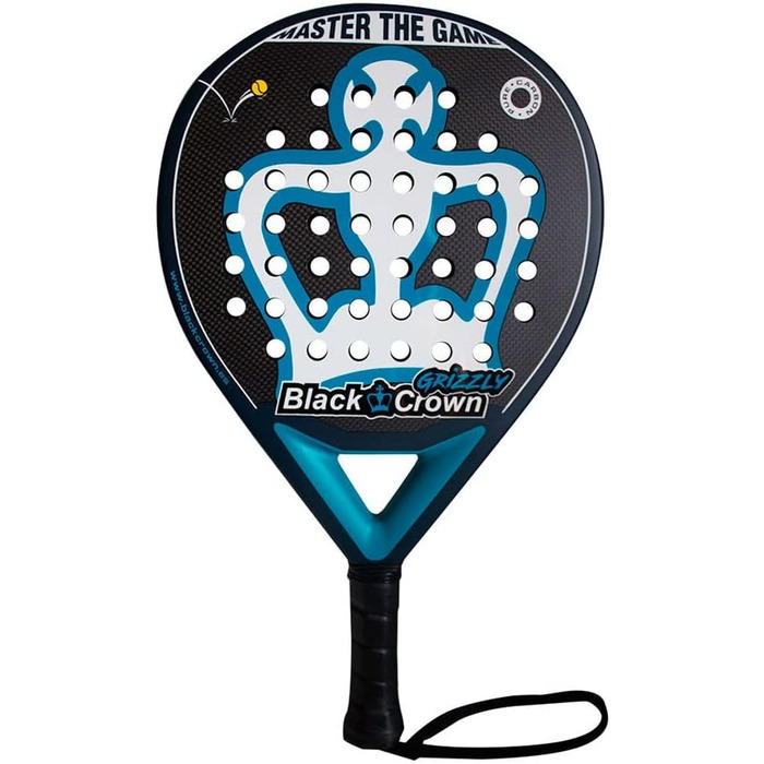 Ракетка Black Crown Padel Grizzly, синя, ЄС