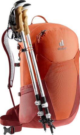 Туристичний рюкзак deuter Futura 23 л, червоний (Paprika-redwood)