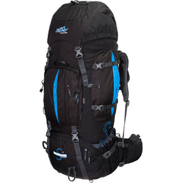 Туристичний рюкзак Mount S+ 120 л для подорожей, фронтальний і верхній вхід, з дощовиком, для жінок і чоловіків, виготовлений в ЄС