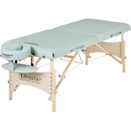 Складний масажний стіл Master Massage Paradise з дерева, переносний, для салону, косметології, тату, мобільного масажу, 71 см