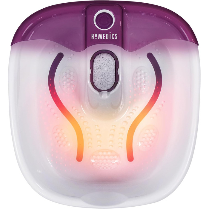 Ванна для ніг HoMedics FB-55-EU з пемзою для масажу, тепла, педикюру