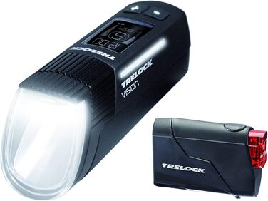 Велосипедний світловий комплект Trelock 760 I-Go Vision + LS 720 Reego, чорний, універсальний розмір