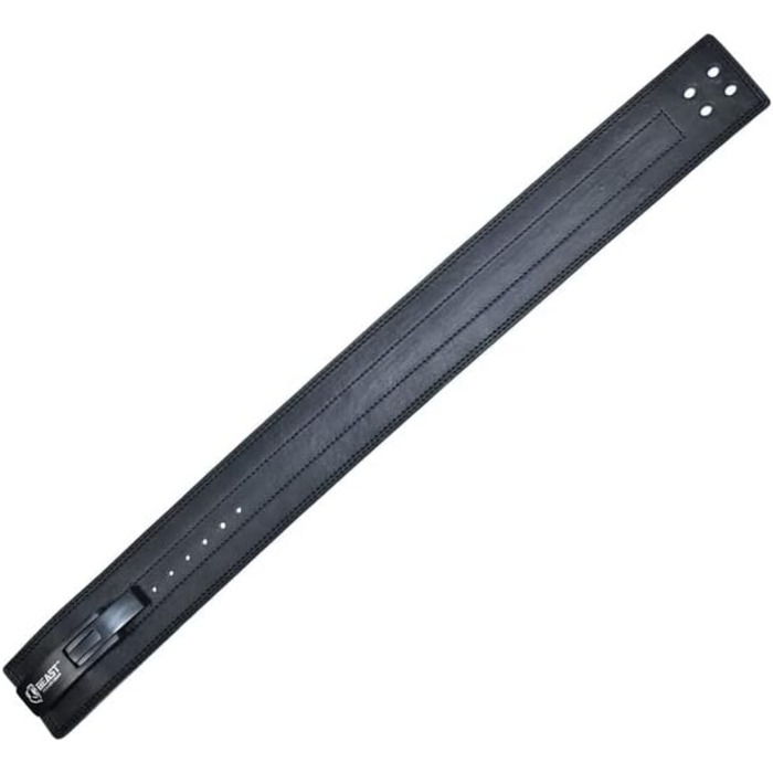 Пояс для важкої атлетики Beast Power Gear з важільною пряжкою, 10/13 мм, ширина 10,2 см, для пауерліфтингу, тяг, присідань, потужна підтримка спини