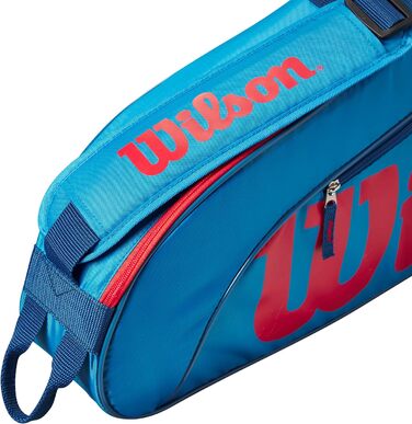 Сумка для тенісної ракетки Wilson Junior 3 синій / помаранчевий