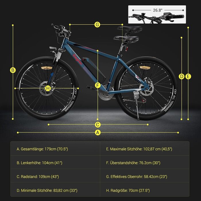 Електровелосипед Eleglide M1/M1 Plus 27,5