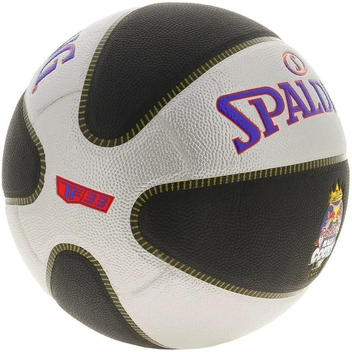 Баскетбольний м'яч TF Spalding (розмір 6, чорний/сріблястий)