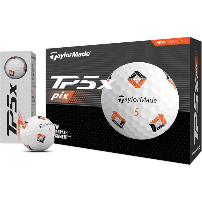 М'ячі TaylorMade TP5 унісекс для гольфу