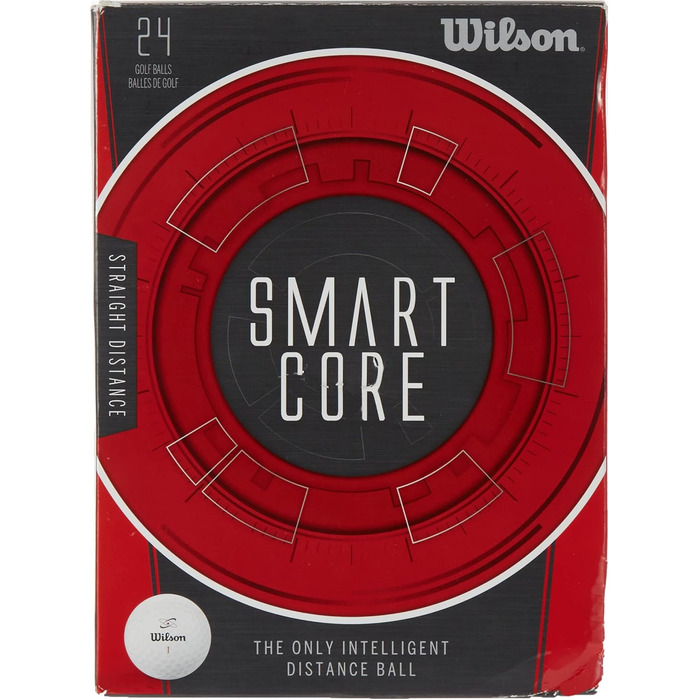 М'ячі для гольфу WILSON SmartCore на пряму відстань, 24 шт.