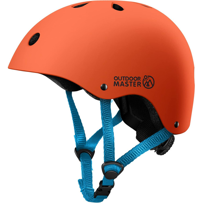 Дитячий велосипедний шолом OutdoorMaster, регульований, для скейтборду, самоката, баланс-байку, знімна підкладка
