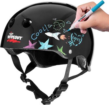 Шолом Wipeout Dry Erase, чорний, вік 8+