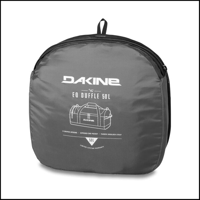 Спортивна сумка Dakine EQ Duffle, зручна у зберіганні спортивна сумка з двосторонньою блискавкою - стійка та практична спортивна сумка та сумка для аксесуарів (карбон, 25 л)