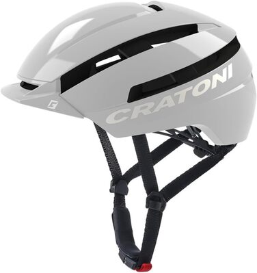 Велошолом Cratoni C-Loom для дорослих, унісекс, сріблястий, розмір M