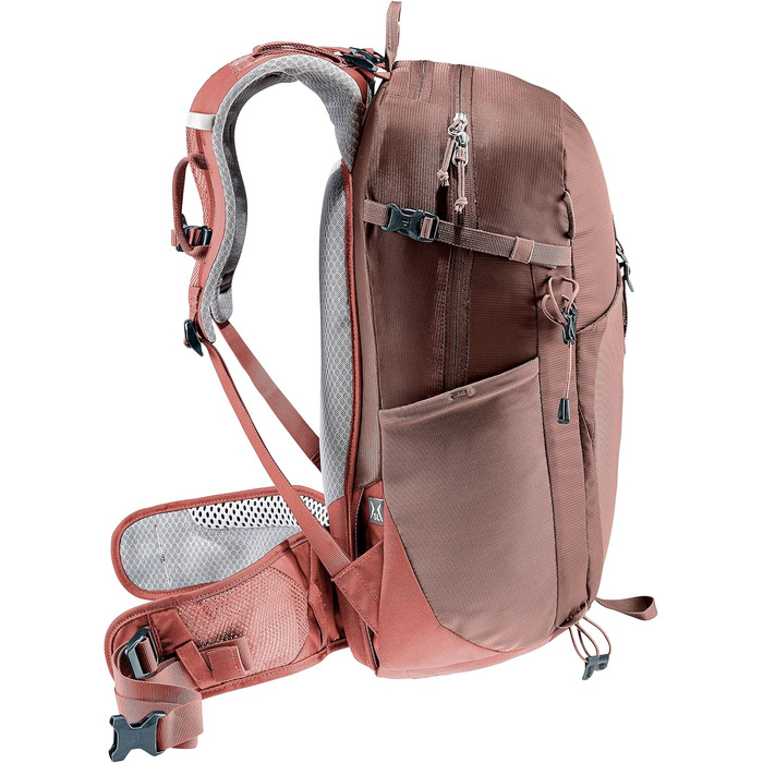 Жіночий туристичний рюкзак Deuter Trail 23 SL 2024 для хайкінгу та скелелазіння, колір Raisin-caspia