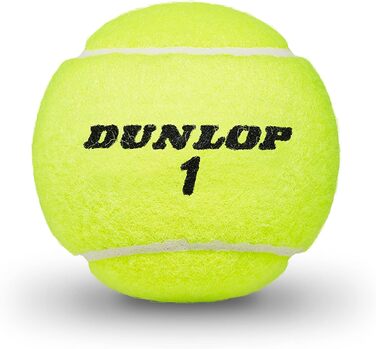 Тенісний м'яч Dunlop Australian Open - для ґрунту, хардового корту та трави (3 м'ячі)