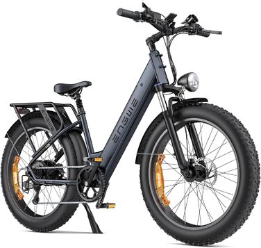 Електровелосипед ENGWE E-Bike 48V 16Ah, 150 км, 26x4 Fat Tire, 250 Вт, 25 км/год