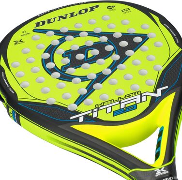 Ракетка Dunlop Padel Titanium 2.0, жовта/синя