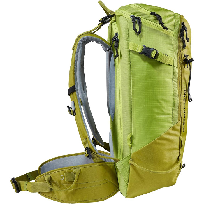 Рюкзак для лижного туризму deuter Unisex Freerider Pro 34 (3410 л, Moss-citrus)