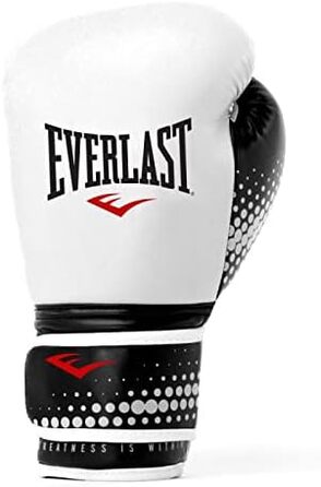 Боксерські рукавички Everlast Spark, 340 мл, білі