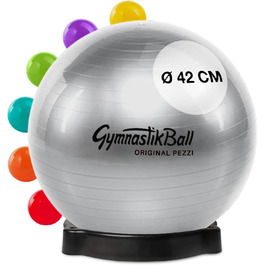 М'яч Pezzi 42 см з Ball Bowl Exercise Ball Anthracite