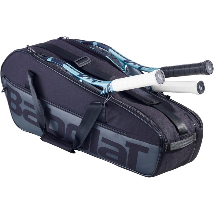 Тенісна сумка Babolat Evo Court M x6, чорна, для 6 ракеток
