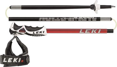 Палиці LEKI Trigger Shark 2 115 см, чорний/червоний/білий/жовтий