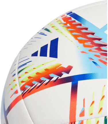 М'яч для футболу adidas унісекс, білий, розмір 5
