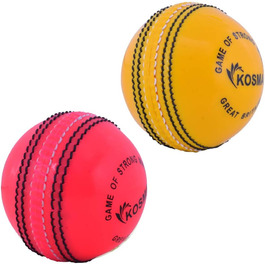 М'ячі тренувальні Kosma Cricket Incrediball (2 шт.) рожевий, жовтий