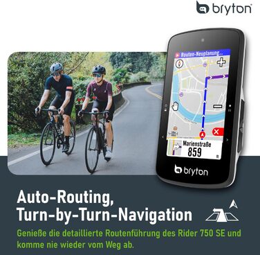 Велокомп'ютер Bryton Rider 750SE, GPS, 2,8