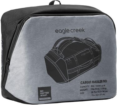 Тягач Eagle Creek Duffel 90L, екологічний, перероблений, вугілля