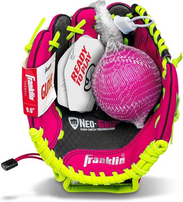 Рукавичка Franklin Sports Teeball Youth Neo-Grip 22,9 см троянда