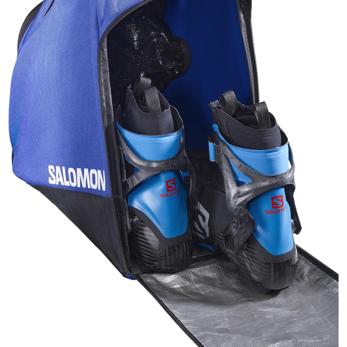 Сумка для лиж унісекс Salomon Gearbag, проста у використанні, покращена міцність і легкий доступ NS Blue