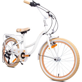 Велосипед Sun Baby Flower Bike 20, 6-шв. Shimano, для дівчинки 6-10 р.