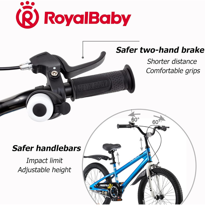 Велосипед Royal Baby Freestyle BMX для дітей, хлопчиків і дівчаток