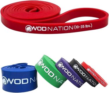 Петля для підтягувань WOD Nation 41 дюйм – еспандер для підтягувань, тренувань, кросфіту, розтяжки, мобільності