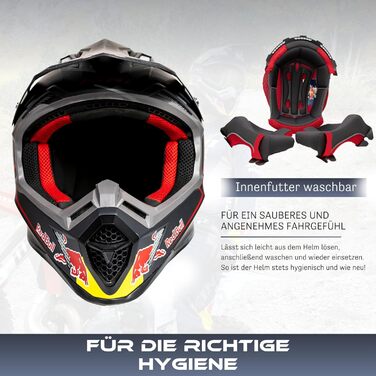 Чоловіча мотокросова кофта Kini Red Bull Division V2.3 XL, преміум-якість, сертифікована для перегонів, для ендуро та кросу
