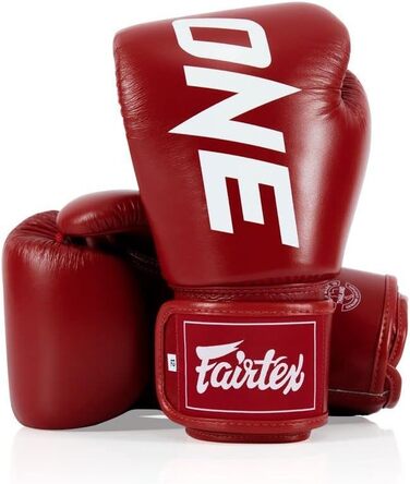 Рукавички Fairtex BGV1 ONE Муай Тай 16 унцій, червоні