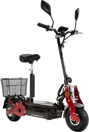 Електросамокат E-Scooter 40, 800 Вт, 30 км запас, вулиця легальна