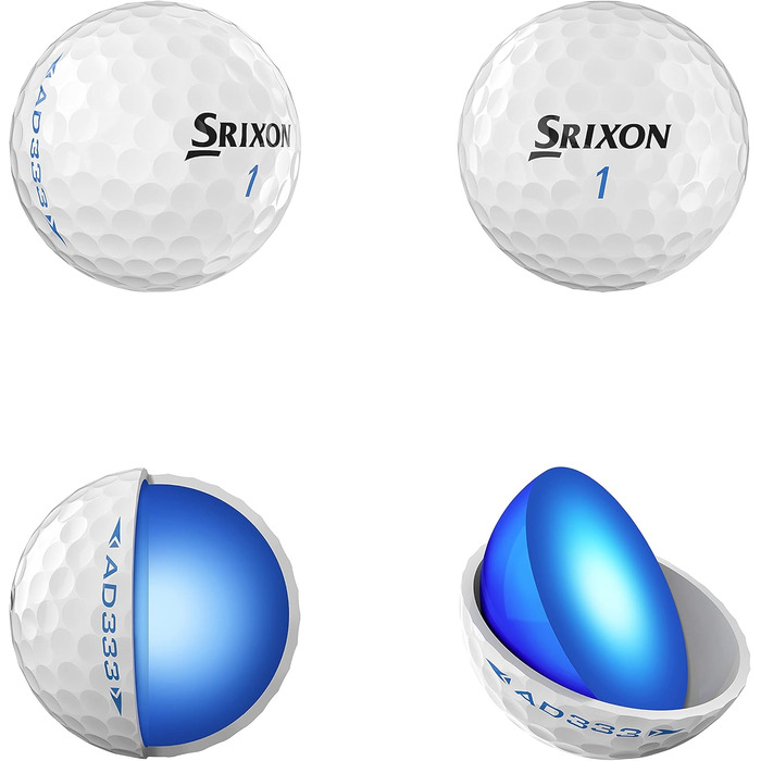 М'ячі для гольфу Srixon AD333-9 (12 шт.)