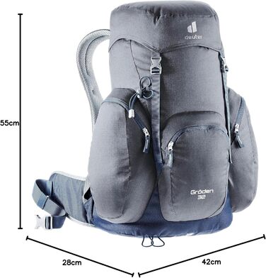 Рюкзак для туризму Deuter Gröden 32 Classic графіт-синій