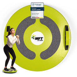 Балансувальна дошка MFT Fun Disc Classic, дерев'яна, для фізіотерапії та тренування координації, антиковзка, професійна, виготовлена в Австрії