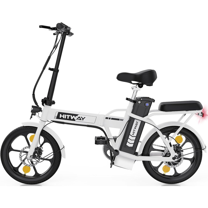 Велосипед HITWAY E-Bike 36V 250W, 25 км/год, 35-70 км, 16