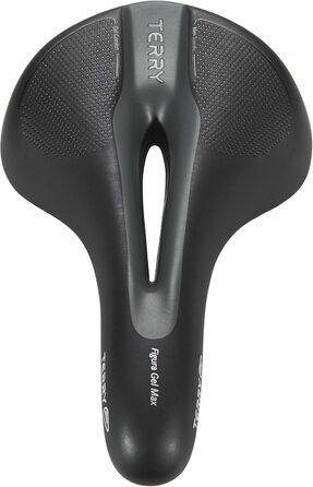 Велосипедне сідло TERRY Figura Gel Standard Max, чорне