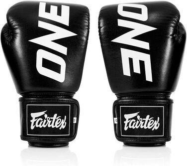 Рукавички Fairtex BGV1 ONE Муай Тай 12 унцій Чорний