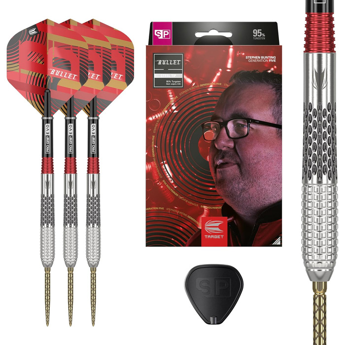 Мішені для дротиків Stephen Bunting G5 95% вольфрам, швейцарський дартс