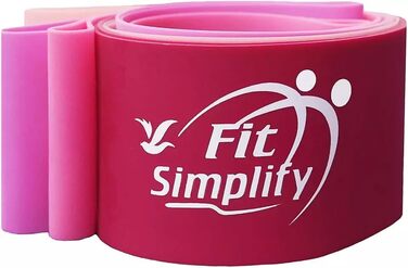 Набір фітнес-резинок Fit Simplify, 5 штук, з інструкцією та чохлом