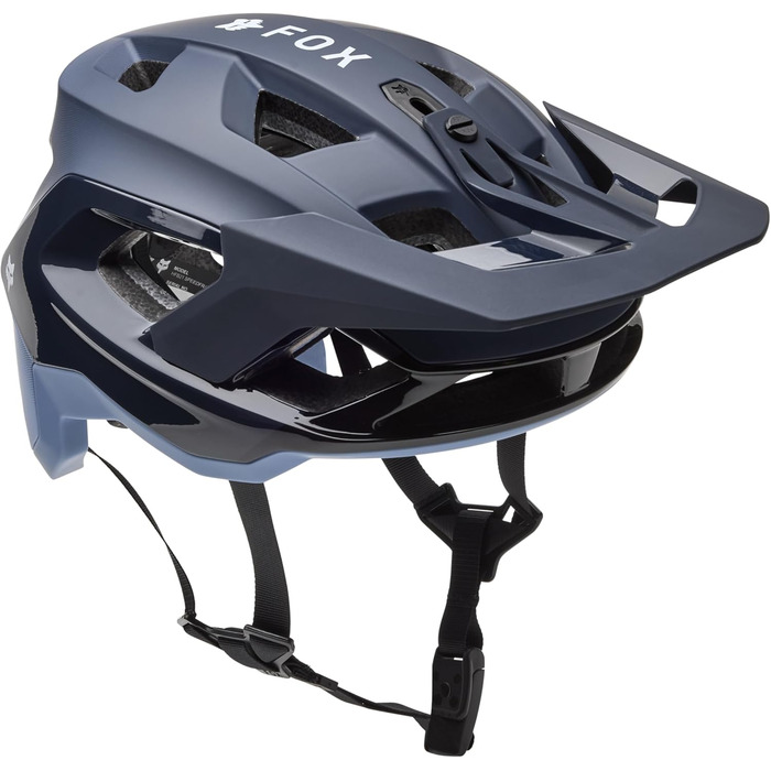 Шолом для велосипеда Fox Racing SPEEDFRAME PRO BACKFADE унісекс, середній розмір, відмінний захист, комфортна посадка, оптимальна вентиляція (темно-синій)