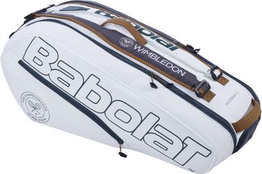 Тримач ракетки Babolat x6 тенісна сумка (біла/сіра), один розмір