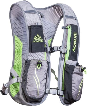 Пакет для бігу Hydration Pack (сірий), 5.5L ультралегкий