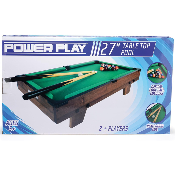 Гра в більярд PowerPlay ty5897db, 63,5 см (25)